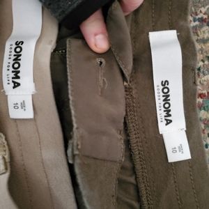 Womens Sonoma Cargo Shorts Size 10